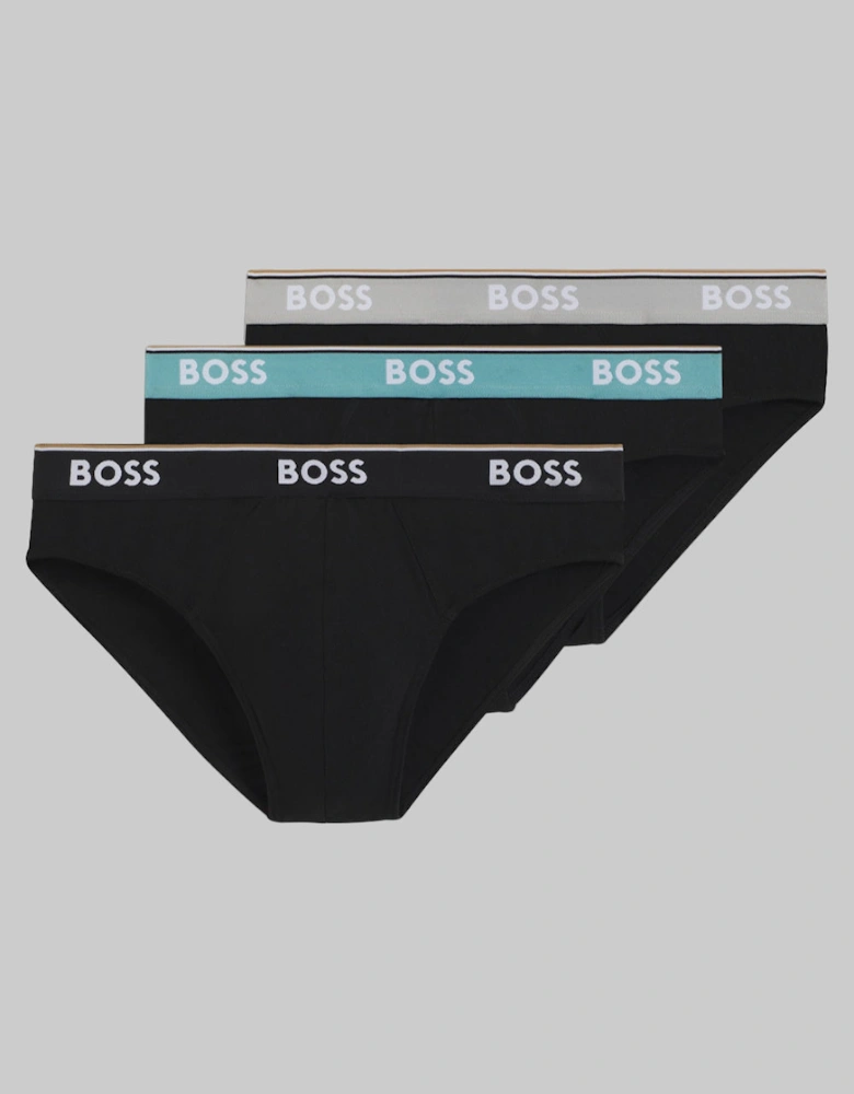 BOSS 3-Pack Power Men's Briefs, Multicolour