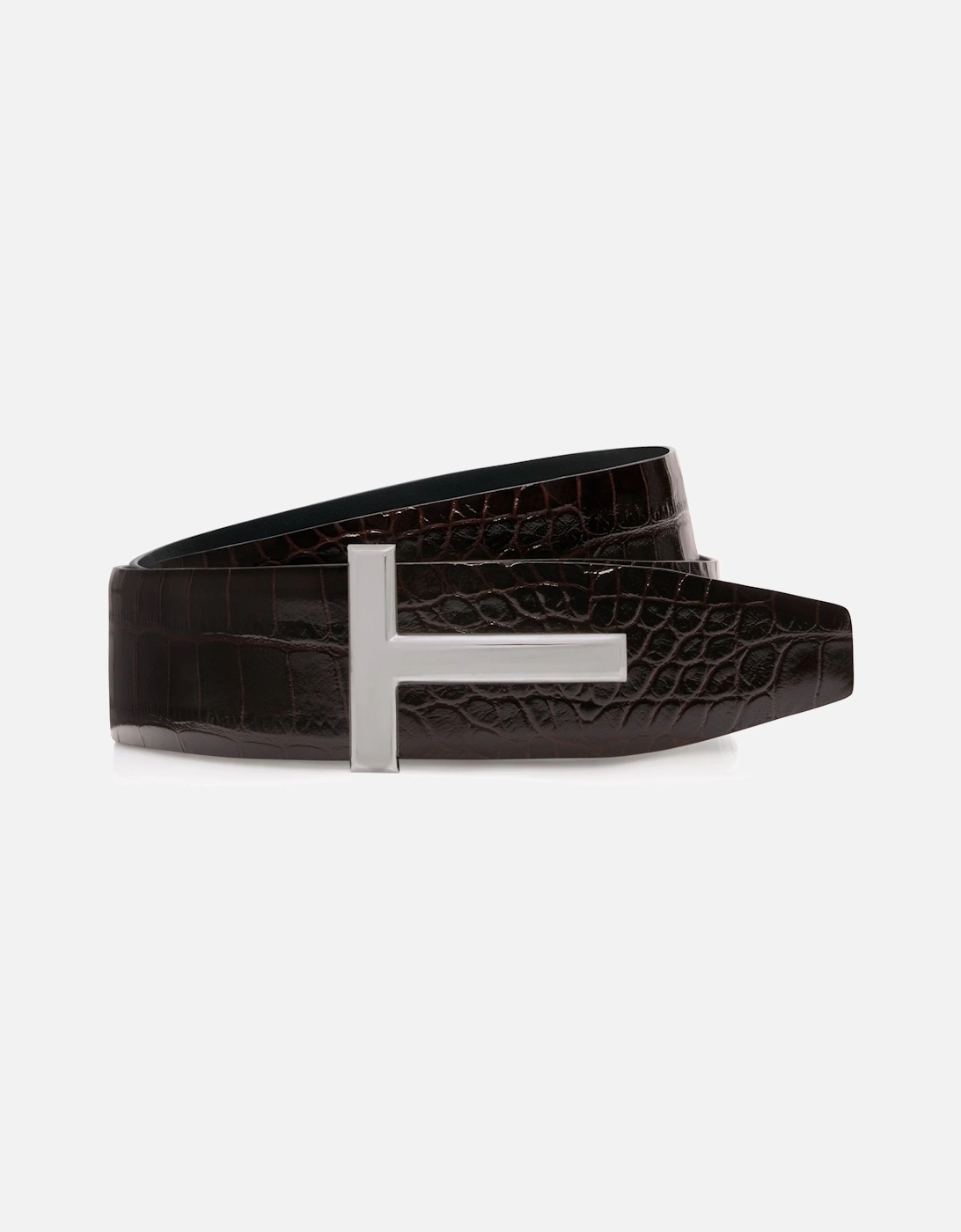 PRINTED CROC REVERSIBLE BELT 40CM, 2 of 1