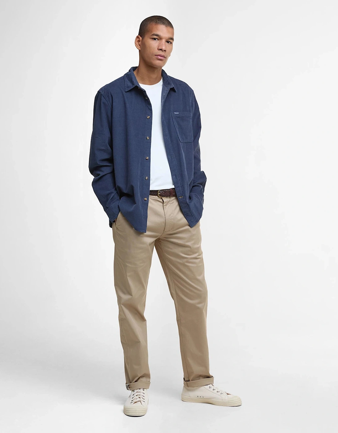 Bramside Cord Shirt - Navy Blue