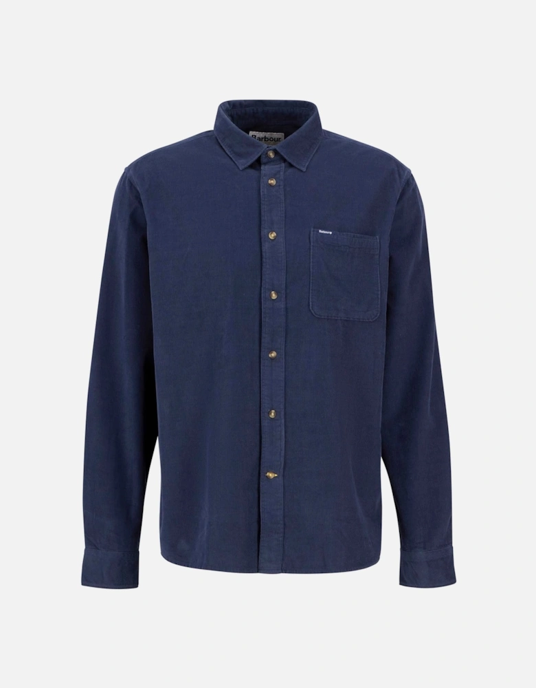 Bramside Cord Shirt - Navy Blue