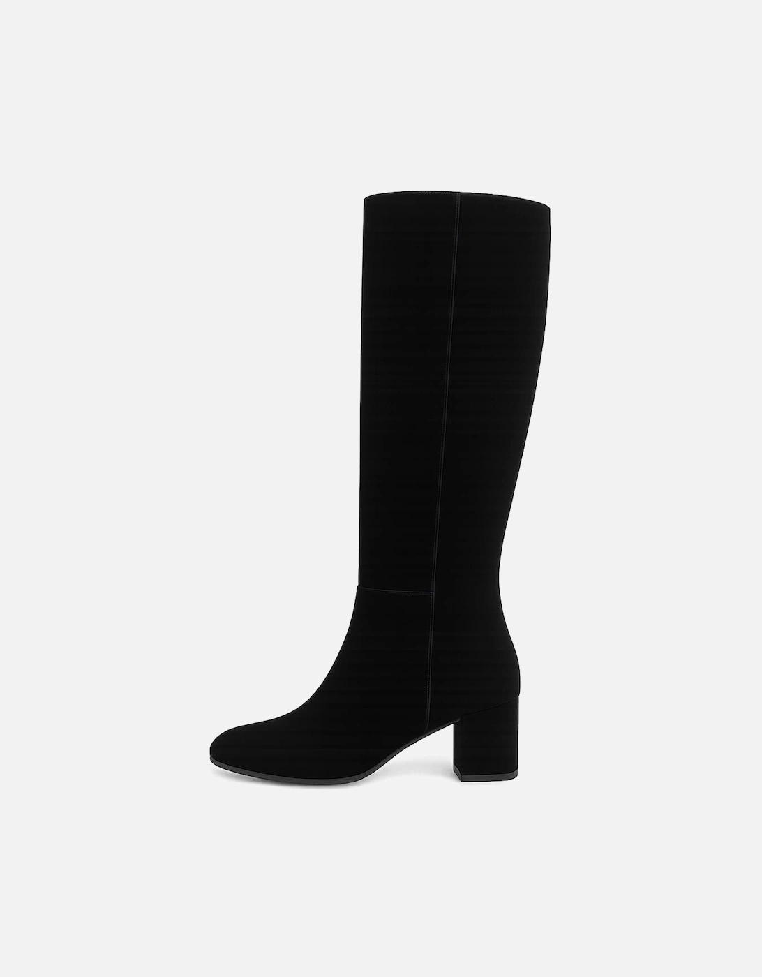 Black Suede Knee High Boots, 5 of 4