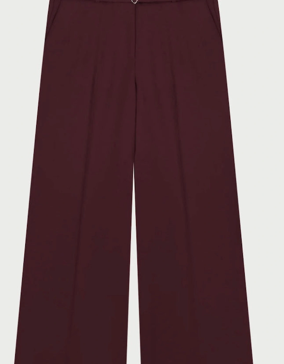 Neslan Trousers Deep Burgundy