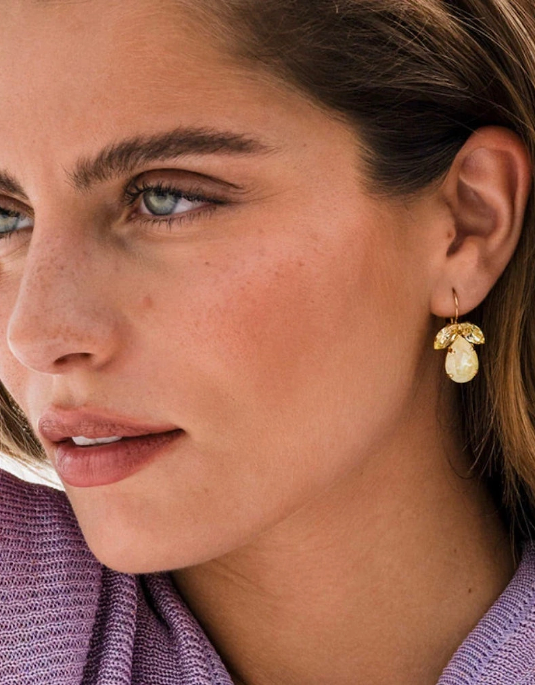 Timo Earrings in Soft Yellow Combo