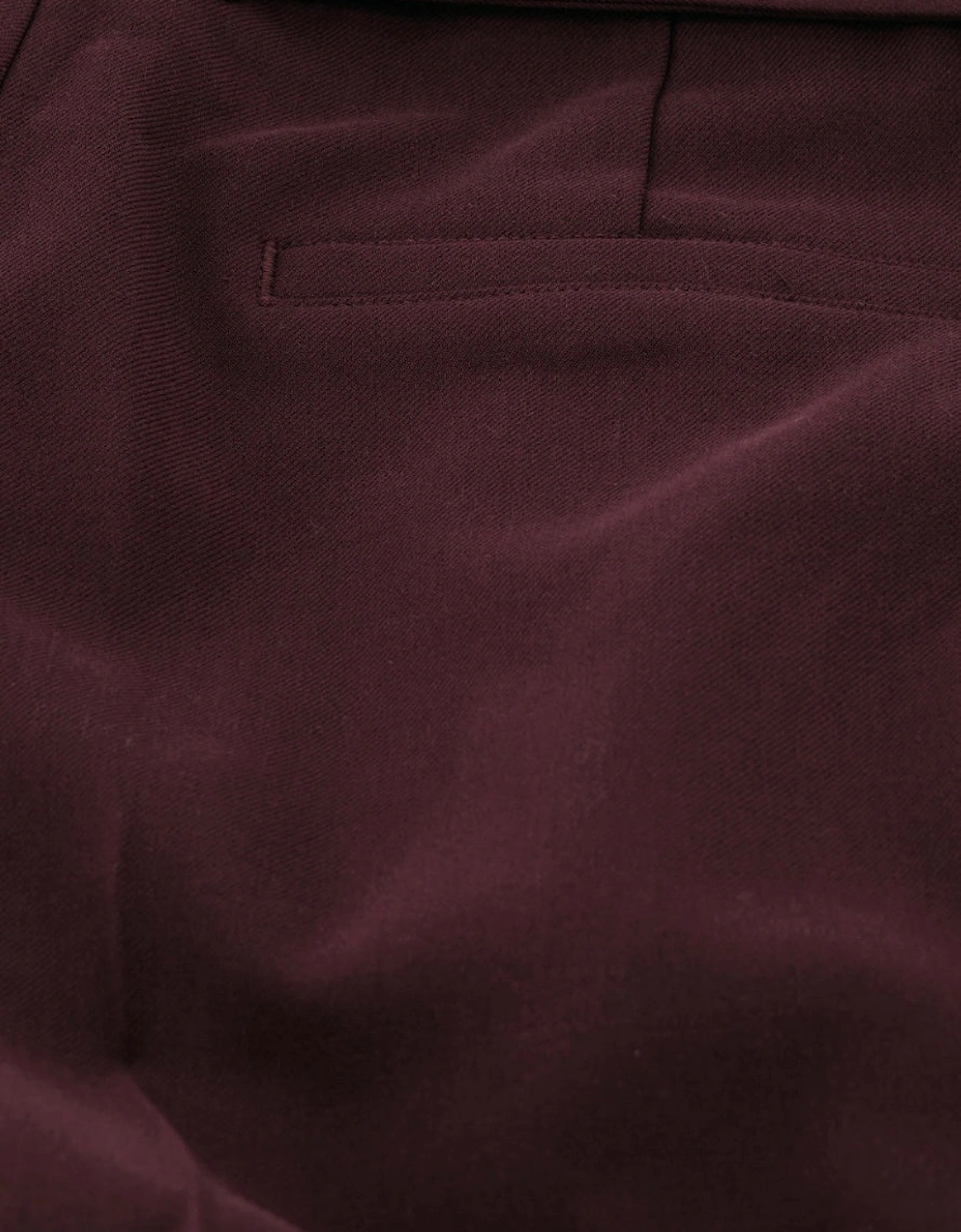 Neslan Trousers Deep Burgundy