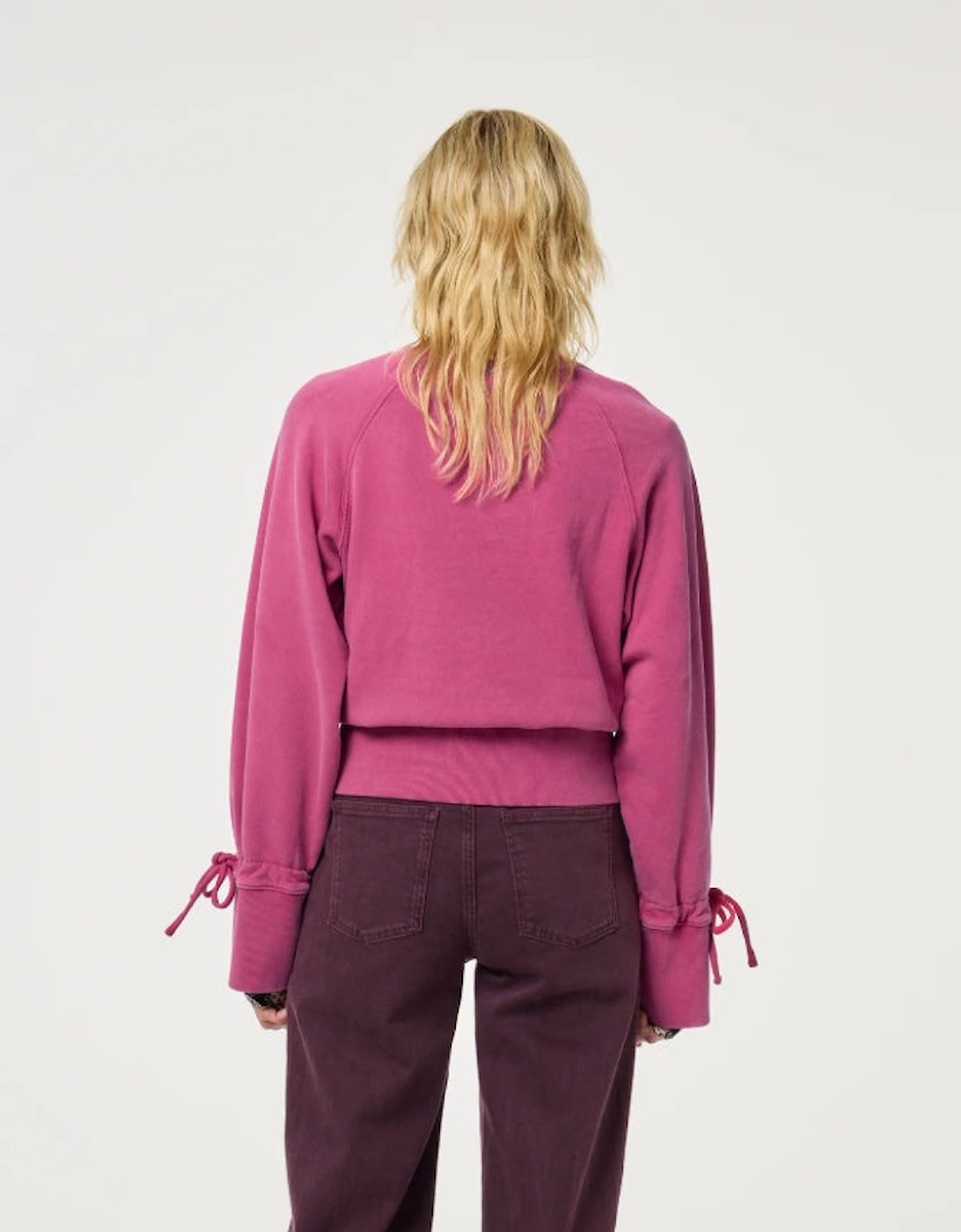 Janet Sweater in Lipstick Stain