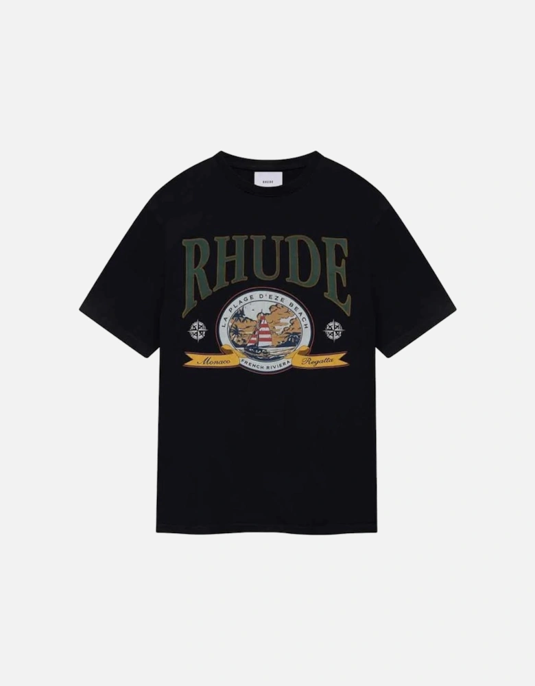 Monaco Regatta T-Shirt in Black