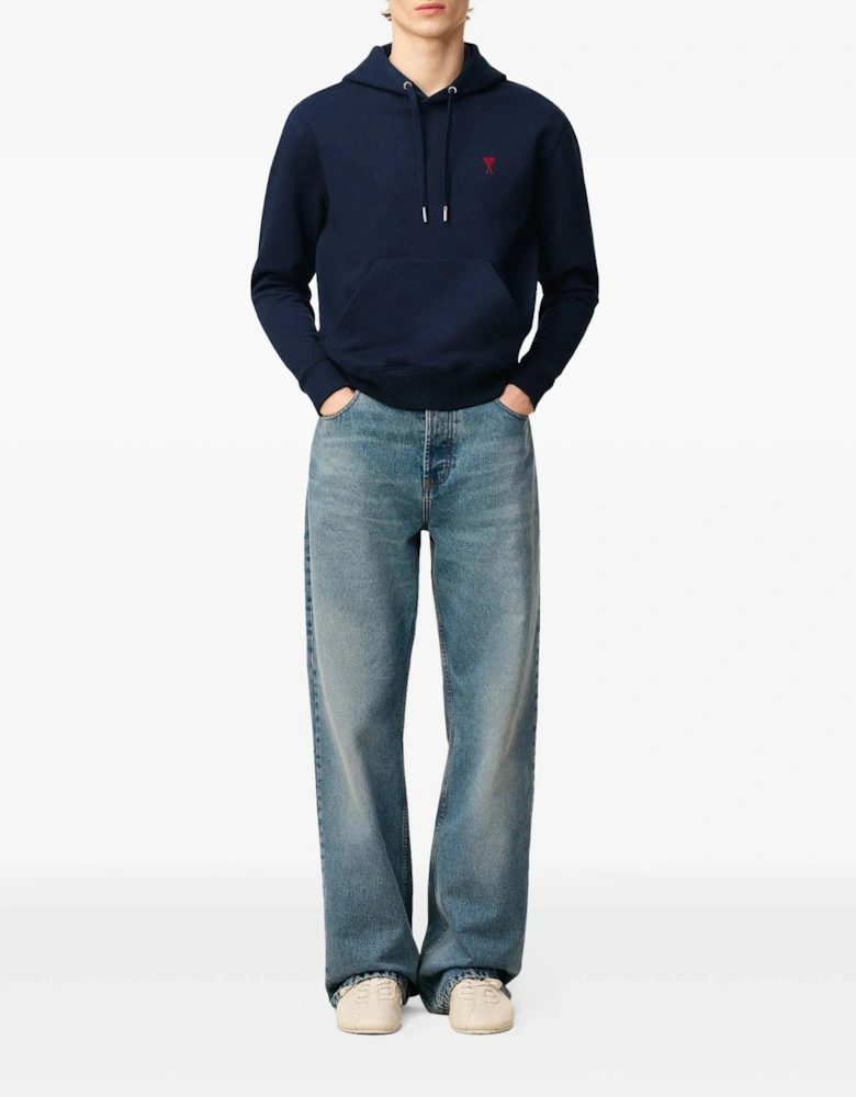 de Coeur Hoodie in Navy