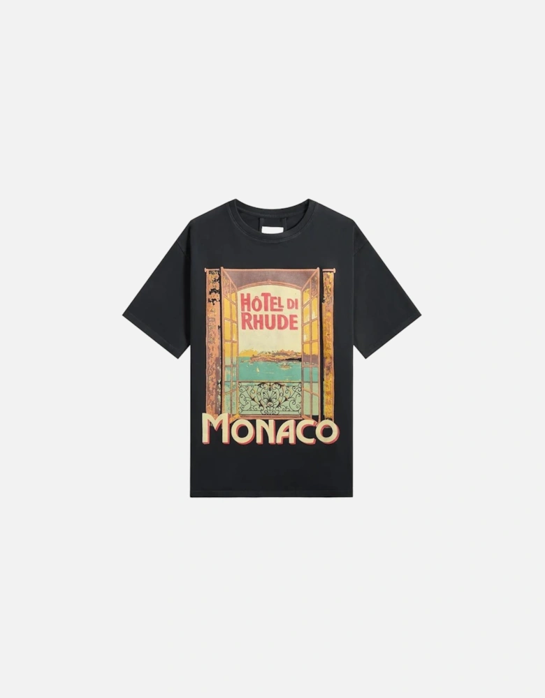 Hotel di Monaco T-Shirt in Black