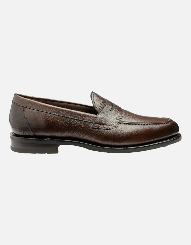 Imperial Saddle Loafer Dark Brown Grain