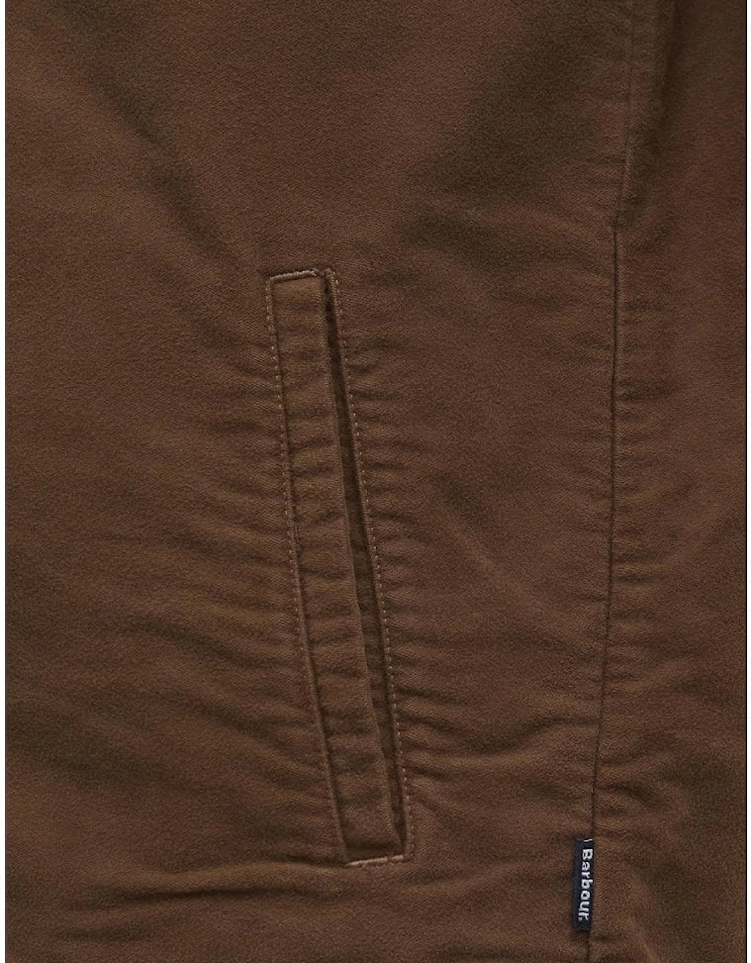 Men's Dark Sand Moleskin Overshirt