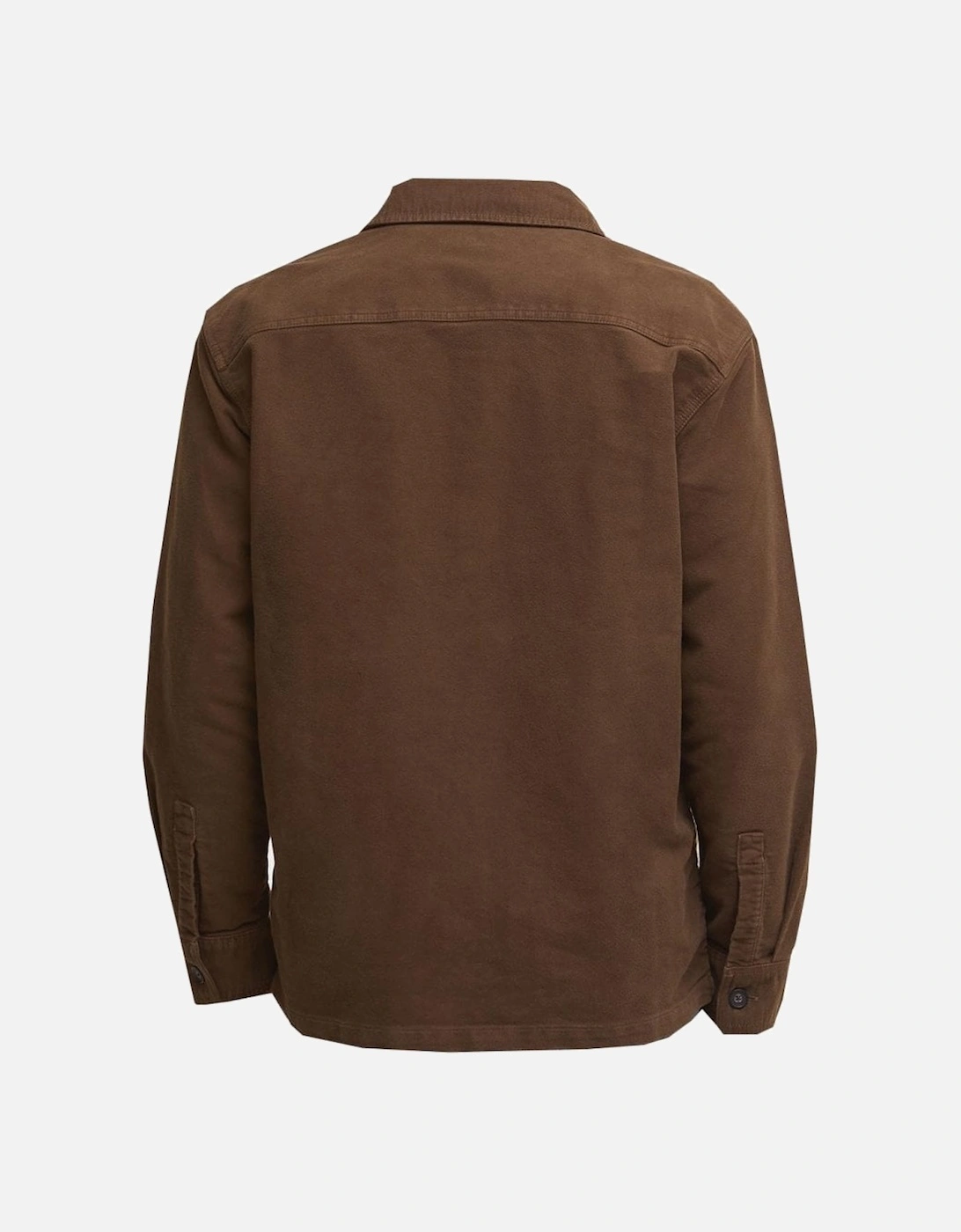 Men's Dark Sand Moleskin Overshirt