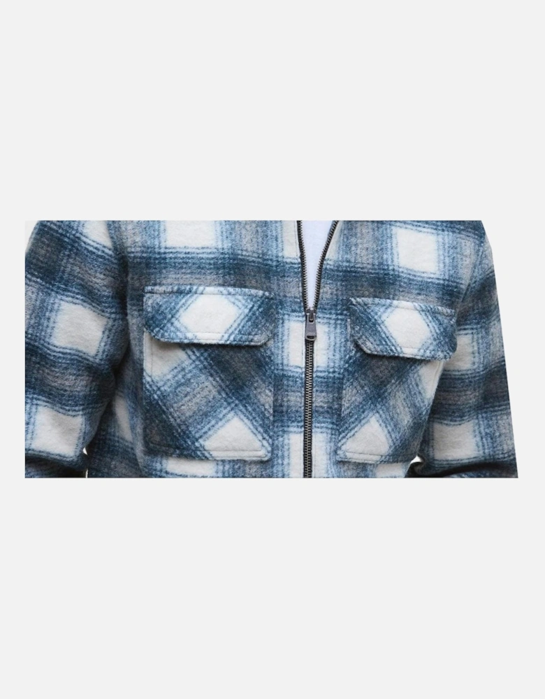 Men's Clayton Check Fleece Overshirt