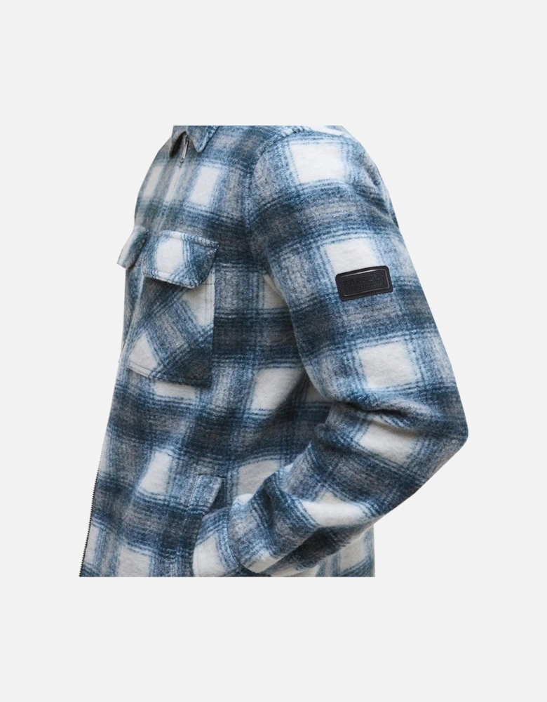 Men's Clayton Check Fleece Overshirt