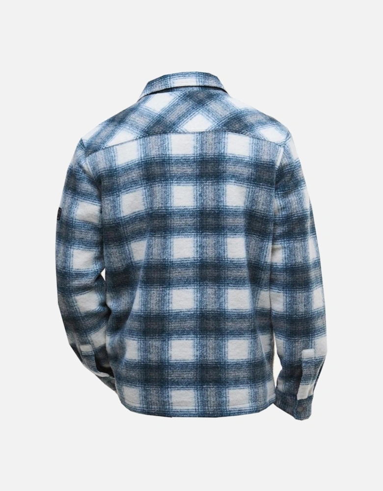 Men's Clayton Check Fleece Overshirt