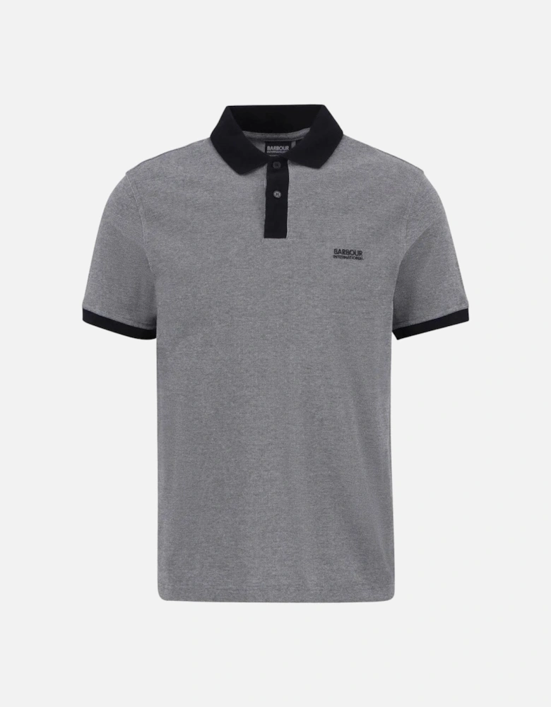 Barbour Men's Black Morely Oxford Polo Shirt