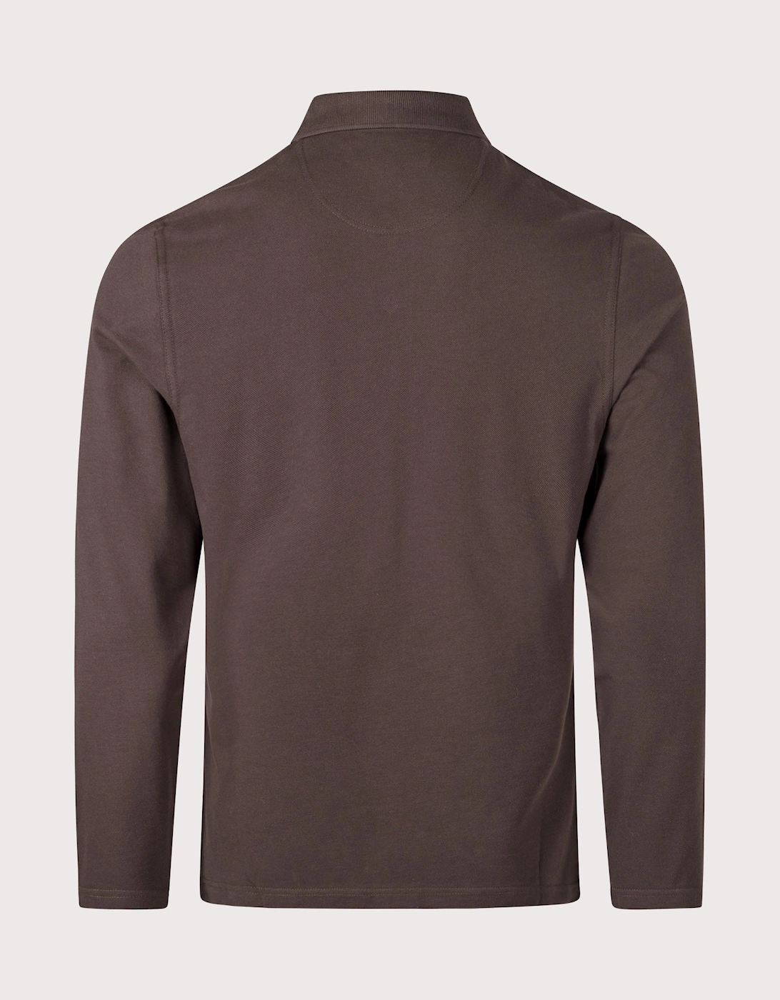 Blaine Tailored Long Sleeve Polo Shirt