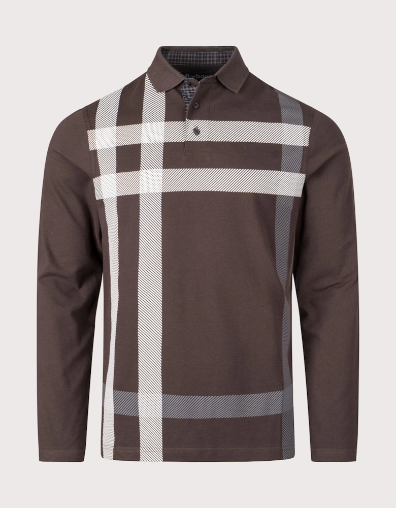Blaine Tailored Long Sleeve Polo Shirt