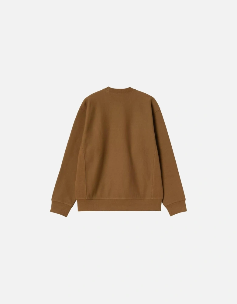 American Script Sweat - Hamilton Brown