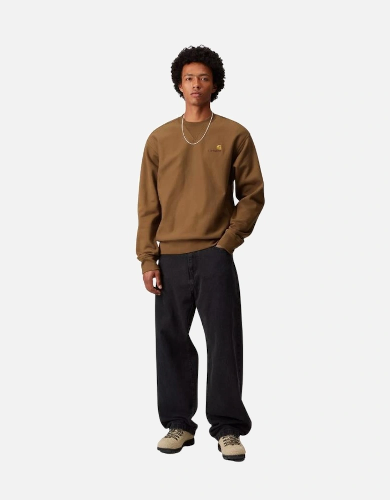 American Script Sweat - Hamilton Brown