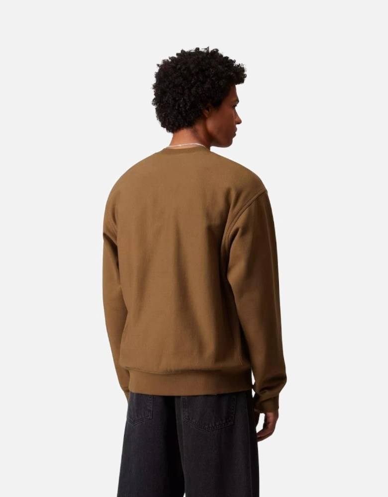 American Script Sweat - Hamilton Brown
