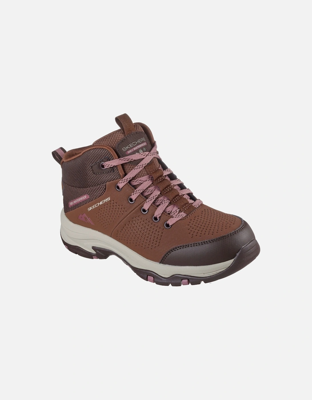 Trego Trail Destination Polyurethane Women's Brown/Multi Hiking Boots, 6 of 5