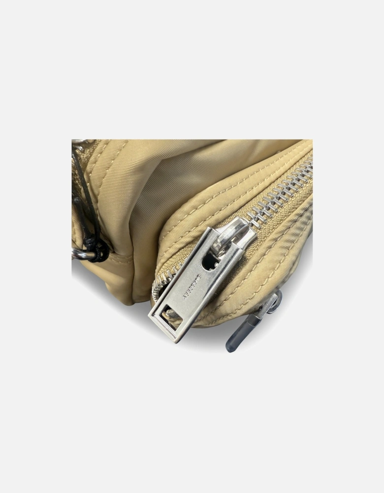 'Ellison' Cross Body Messenger Bag Gold Honey