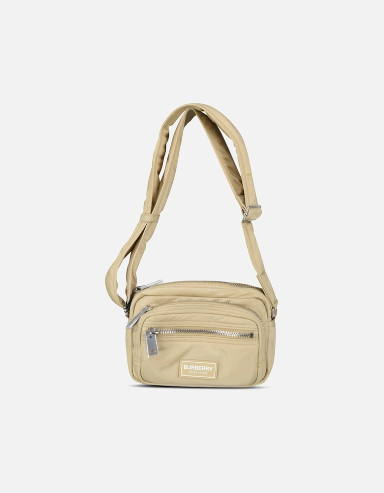 'Ellison' Cross Body Messenger Bag Gold Honey