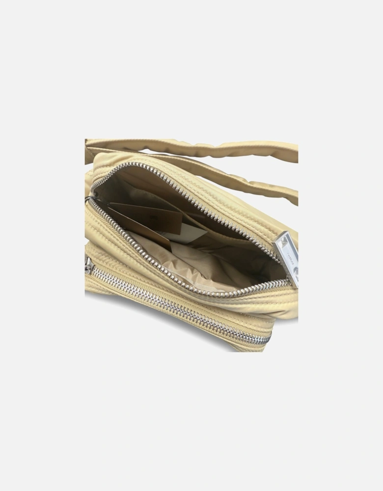 'Ellison' Cross Body Messenger Bag Gold Honey