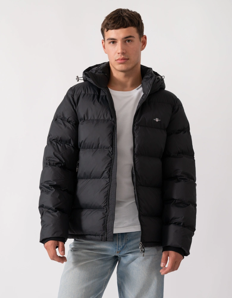 Mens Active Cloud Puffer Jacket - 5 Black