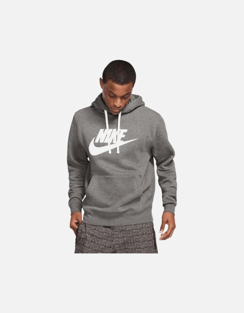 Mens Fleece Hoodie Pullover Sportswear Club Graphic