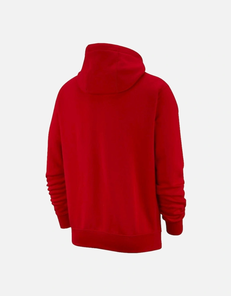 Mens Fleece Hoodie Pullover Sportswear Club Graphic