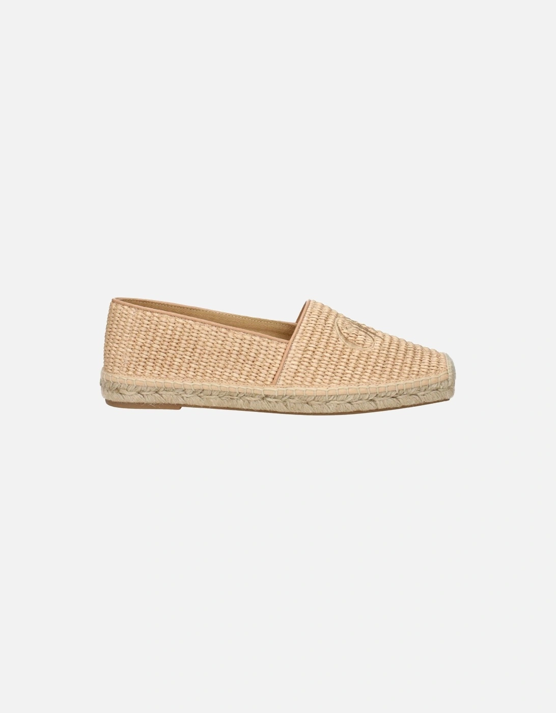 Front Logo Espadrilles Women - Beige Shoes, 6 of 5