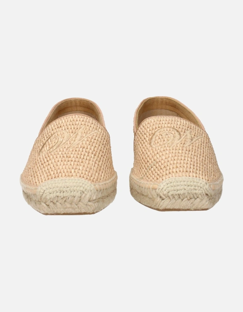 Front Logo Espadrilles Women - Beige Shoes
