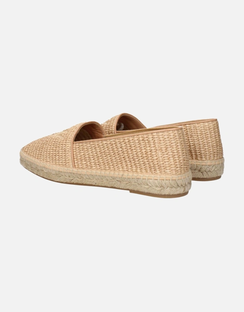 Front Logo Espadrilles Women - Beige Shoes