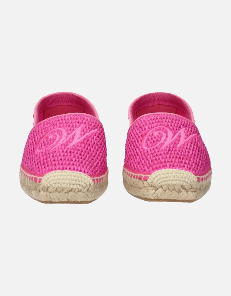 Front Logo Espadrilles Women - Pink Shoes