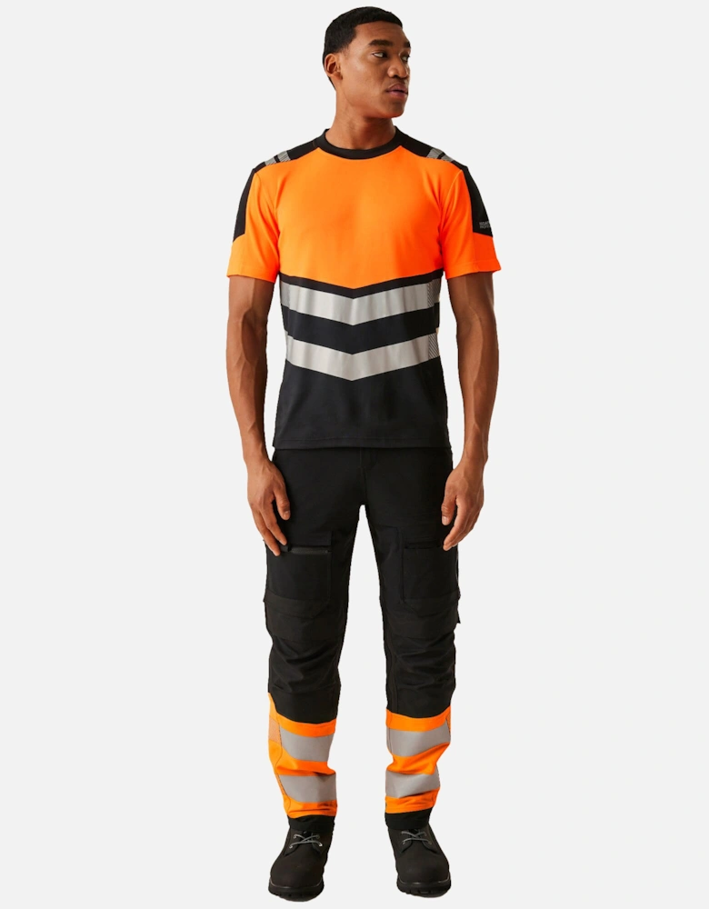 Mens X-Pro Bamboo Hi-Vis Vest