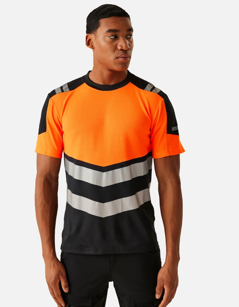 Mens X-Pro Bamboo Hi-Vis Vest