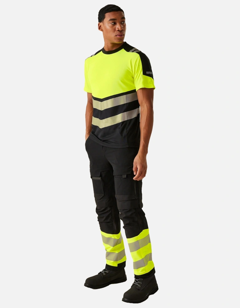 Mens X-Pro Bamboo Hi-Vis Vest