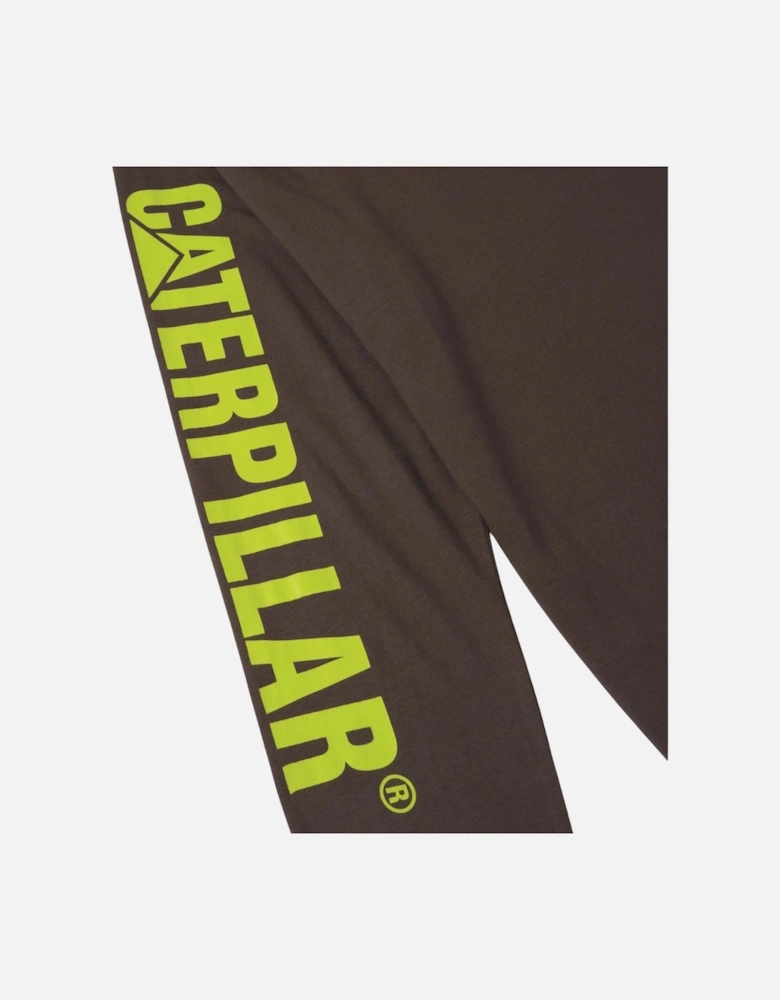 Mens Trademark Banner Long-Sleeved T-Shirt