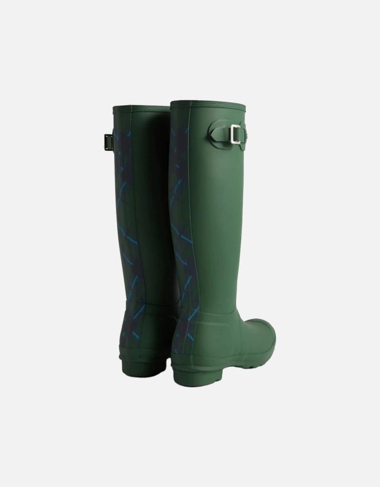 Womens/Ladies Original Tall Tartan Wellington Boots