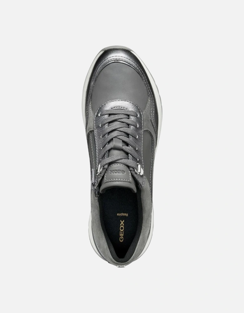 Womens/Ladies Desya Leather Trainers