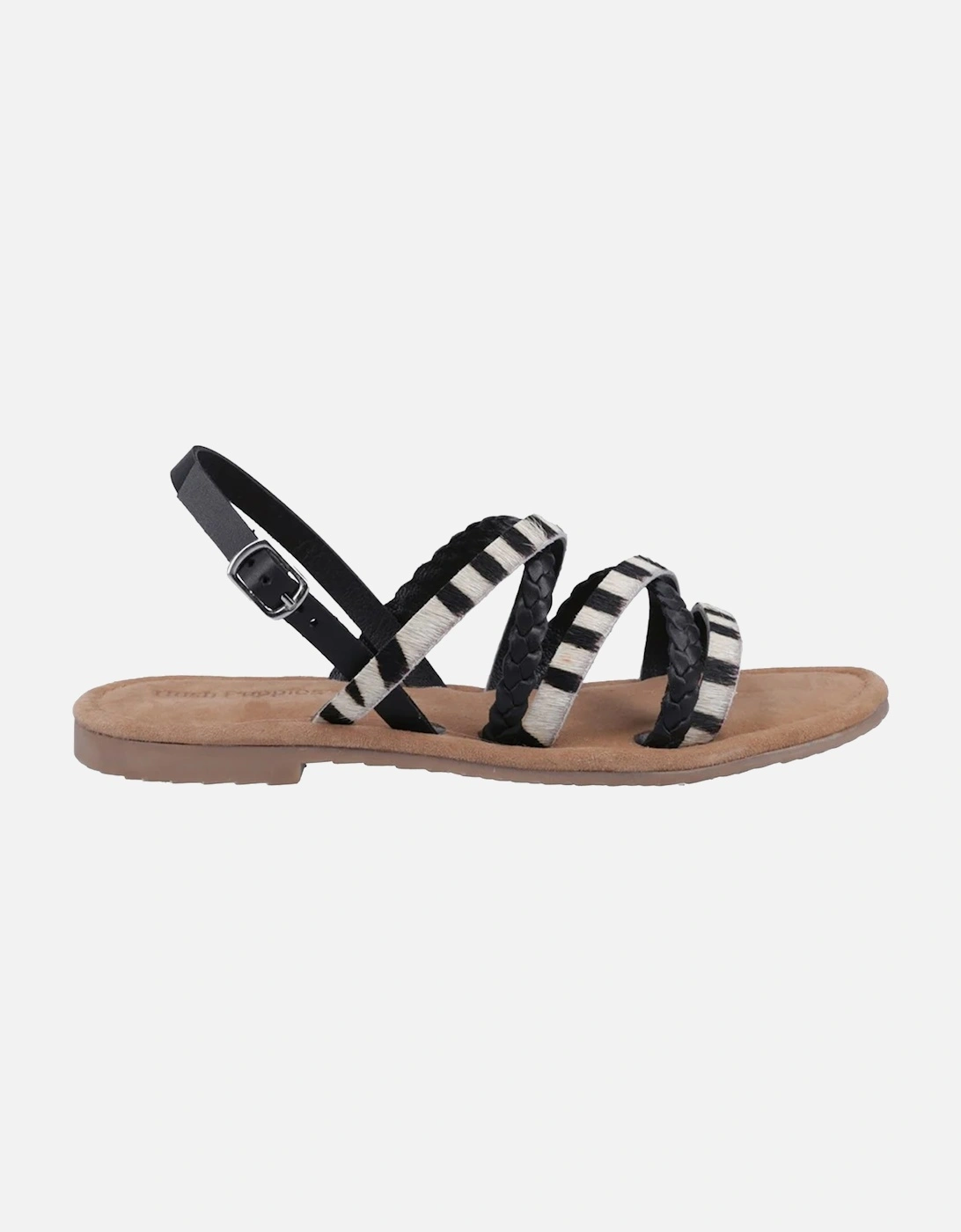 Womens/Ladies Amanda Strappy Leather Sandals