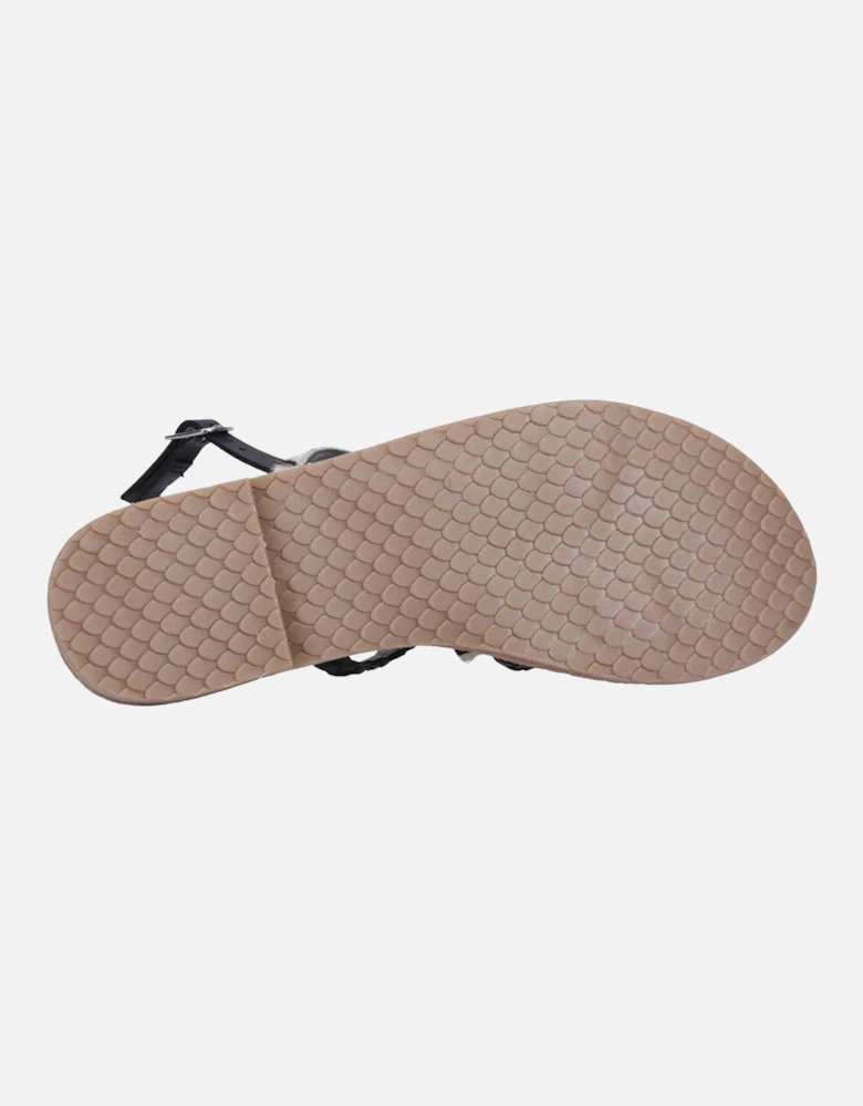 Womens/Ladies Amanda Strappy Leather Sandals