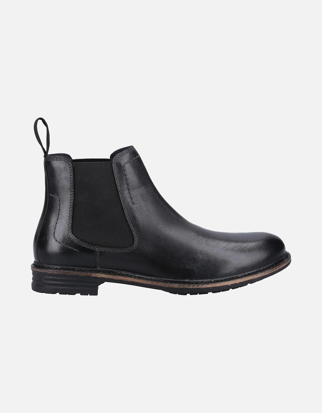 Mens Justin Leather Chelsea Boots, 5 of 4