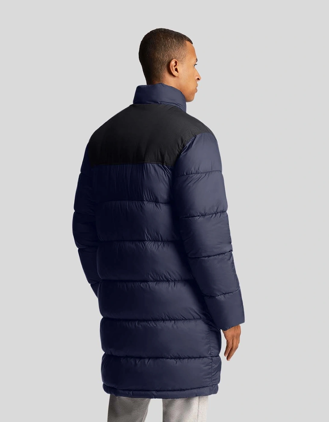 Longline Wadded Puffer Jacket
