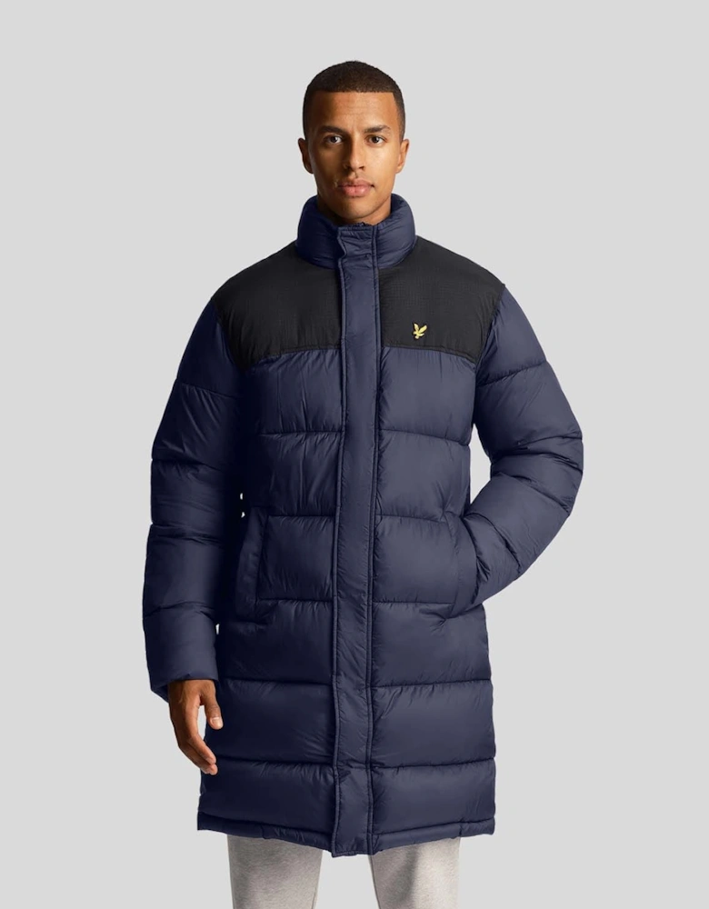 Longline Wadded Puffer Jacket
