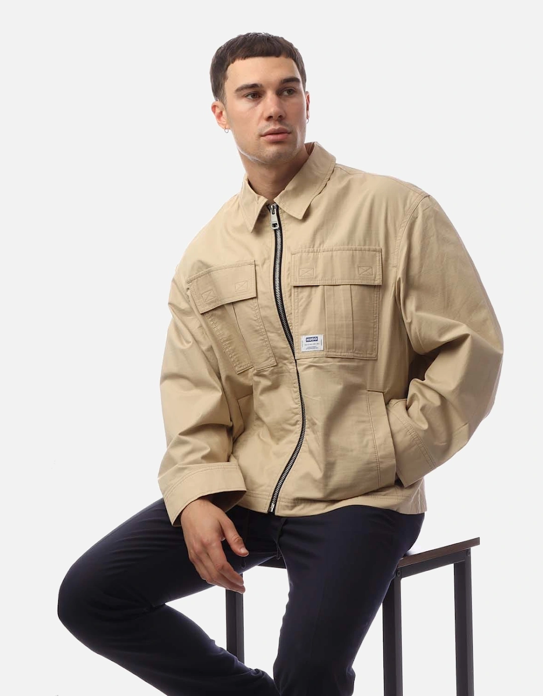 Bino2511 Logo Label Jacket