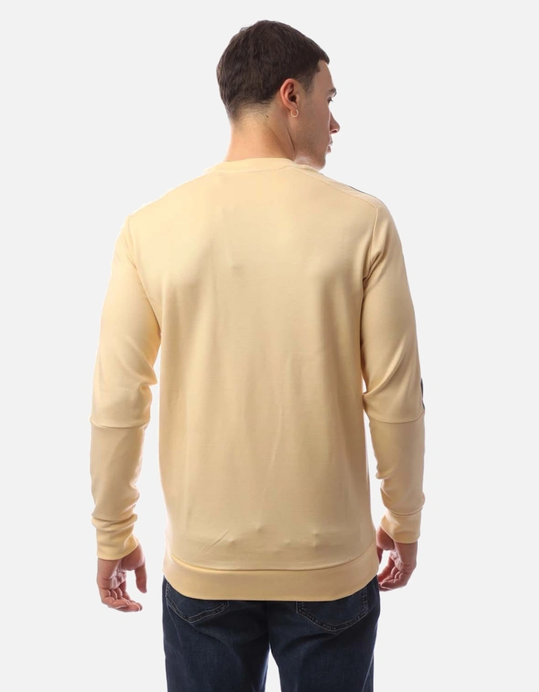 Pocket Branded Crew Sweatshirt