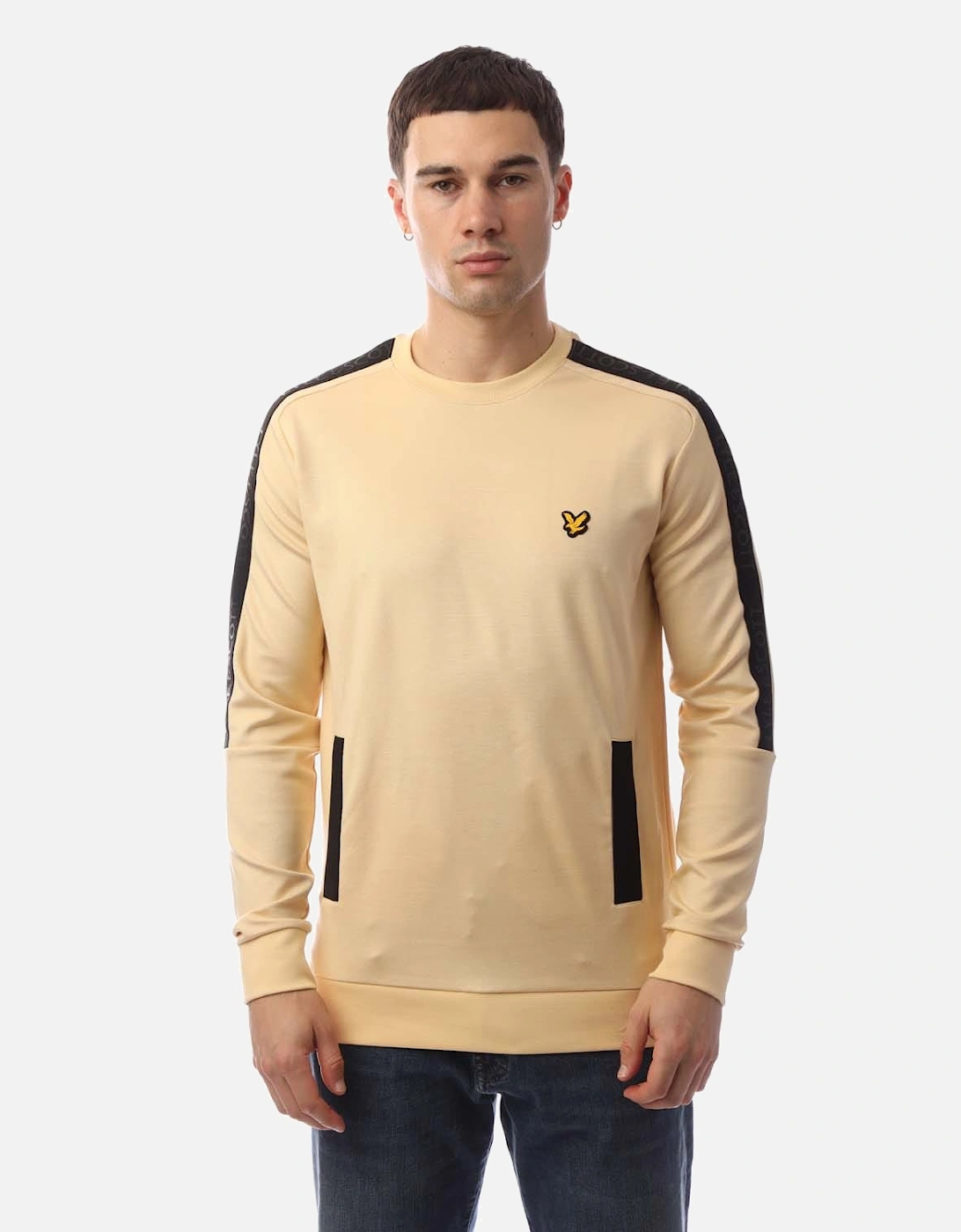 Pocket Branded Crew Sweatshirt, 5 of 4