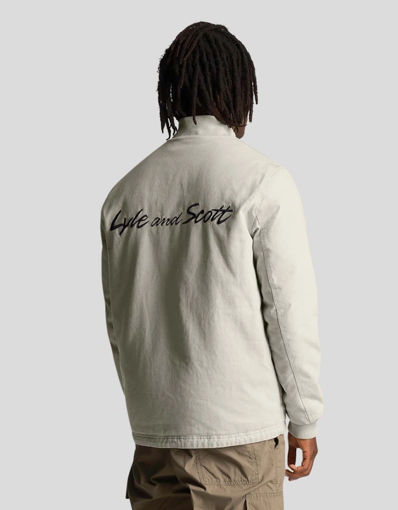 Wadded Logo Jacket